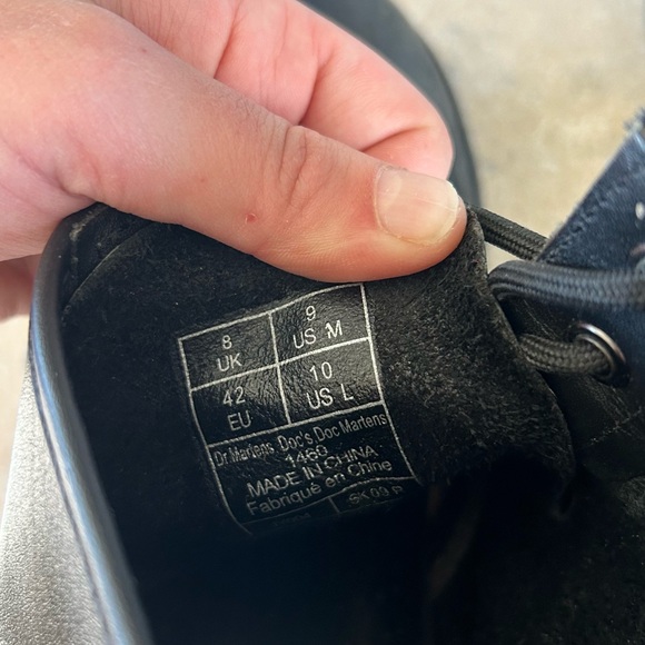 Dr. Martens 1460 black leather boots - Picture 4 of 5